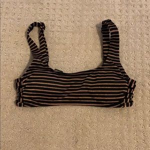 Black and gold bikini